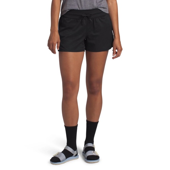 The North Face Women’s Aphrodite Motion Shorts Size XL Black Athletic Pockets - Picture 2 of 14